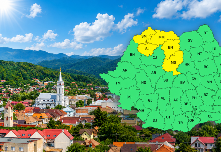 Stai acasă! Prag critic de disconfort termic depășit și Cod Galben de caniculă în Maramureș