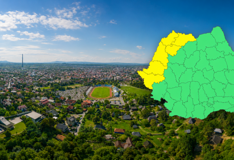 Caniculă în Maramureș. După-amiaza aduce disconfort termic și risc de furtuni la munte