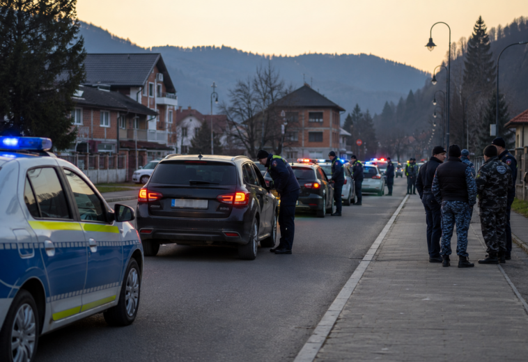 Filtre timp de două ore la Vișeu de Sus. Polițiștii au lăsat mai mulți șoferi fără permis