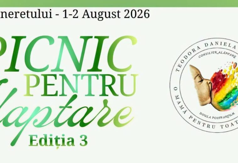 „Picnic pentru alăptare” – un eveniment pentru toată familia