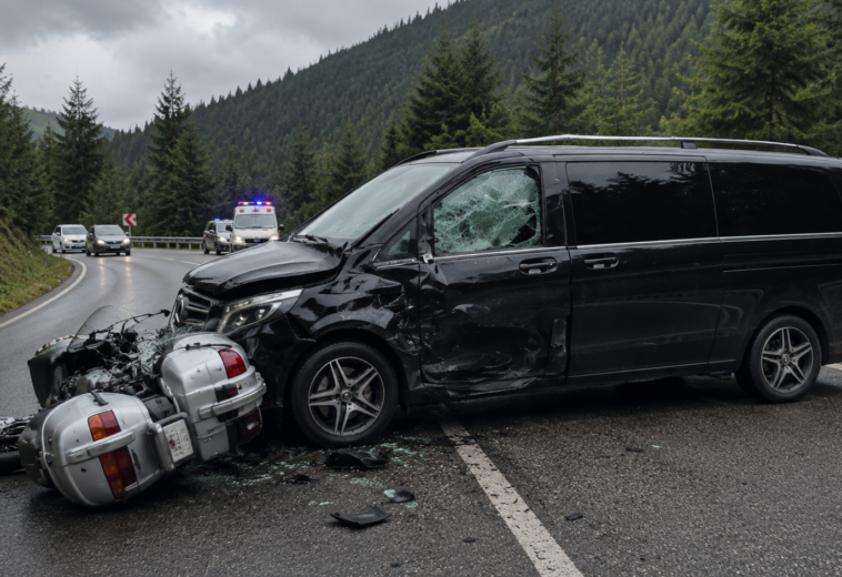 Accident mortal în Pasul Prislop. Un motociclist a intrat pe contrasens într-o curbă periculoasă