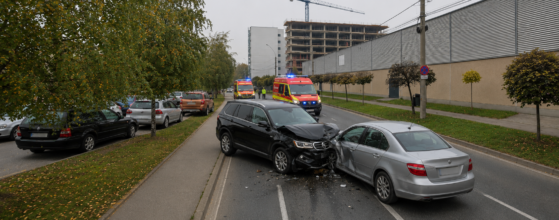 Accident pe Coșbuc