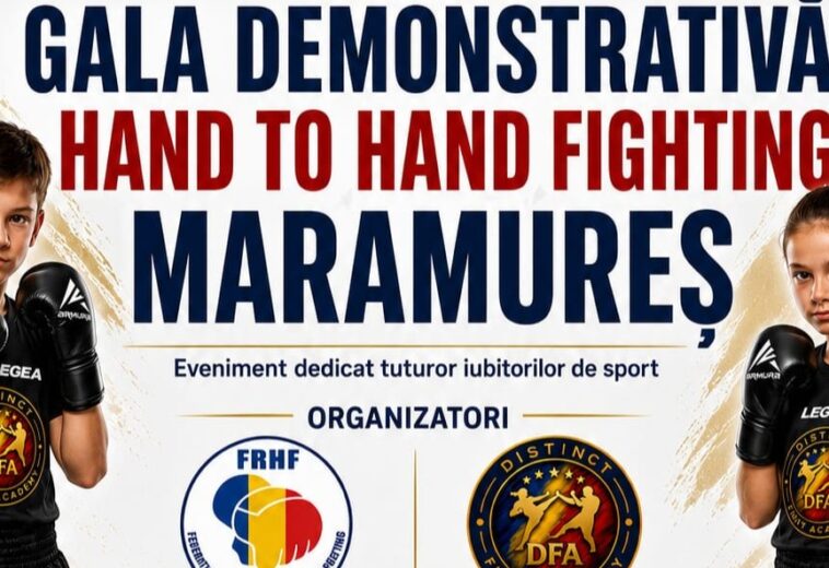 Hand to Hand Fighting, un sport de contact tânăr, ce prinde rădăcini în Maramureș prin programe dedicate copiilor