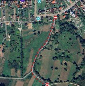 Harta lucrări Ulița Făgădăului Mocira