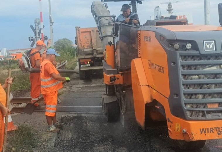Lucrări pe centura Baia Mare. Trafic aproape blocat la ora 20.00, dirijat prin semafoare până joi dimineață