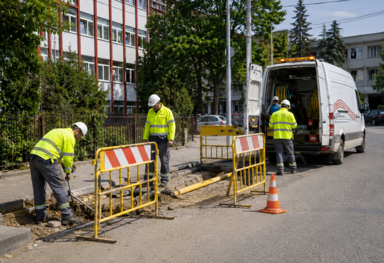 Lucrări la gaz prelungite pe mai multe străzi din Baia Mare. Unde se schimbă restricțiile
