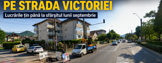Șantier strada Victoriei