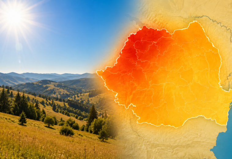Canicula ajunge în Maramureș la finalul săptămânii. Valul de căldură continuă și în august