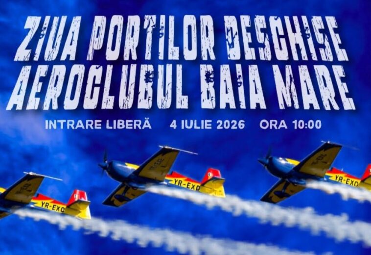 Hawks of Romania revin la Baia Mare în formație completă. Ziua Porților Deschise la Aeroclubul Baia Mare