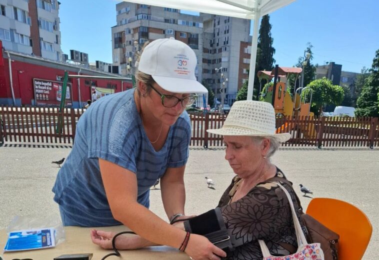 Băimărenii își pot măsura gratuit tensiunea arterială