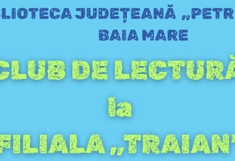 Club de lectură la Filiala Traian a Bibliotecii Județene