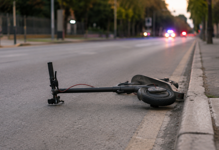 Doi adolescenți din Baia Mare au ajuns la spital după ce au căzut de pe o trotinetă