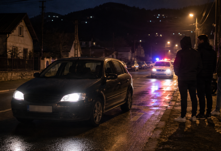 Șoferul care ar fi încercat să lovească cu mașina un grup de tineri la Borșa, arestat pentru tentativă la omor calificat