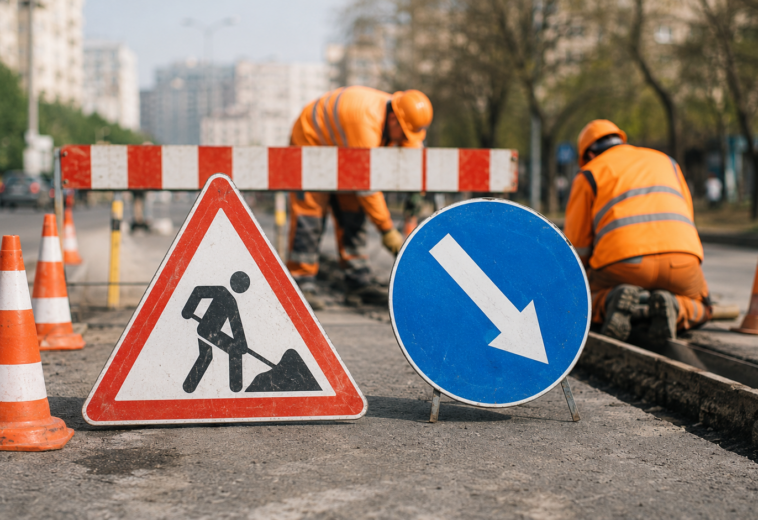Trafic restricționat două zile într-o intersecție importantă din Baia Mare. Unde se lucrează