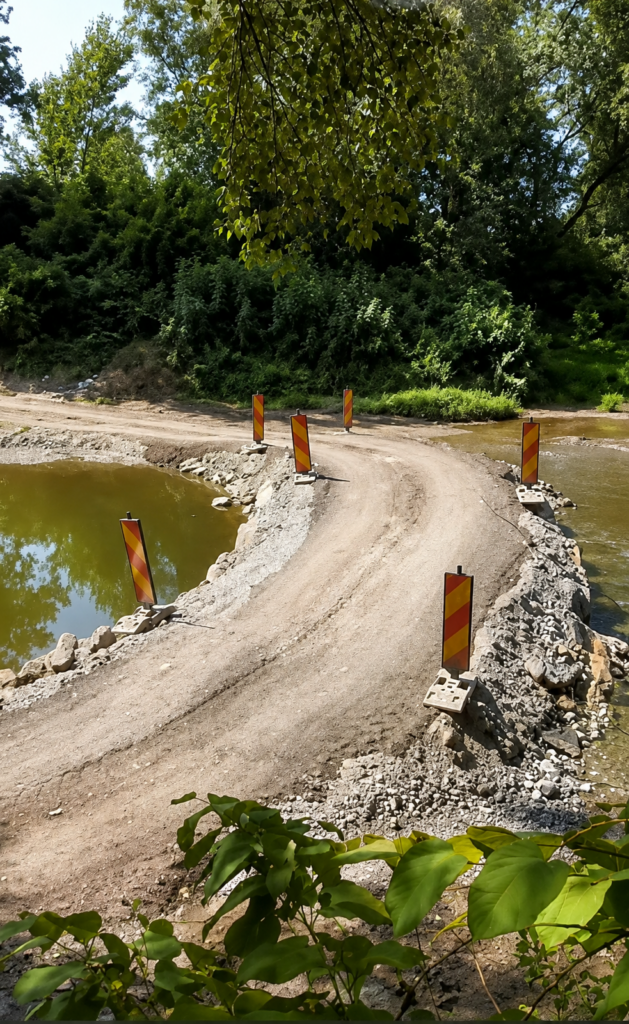 Traversare peste râul Lăpuș
