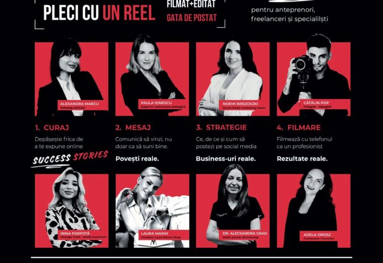 SHOW UP – workshop practic de social media & creare de conținut