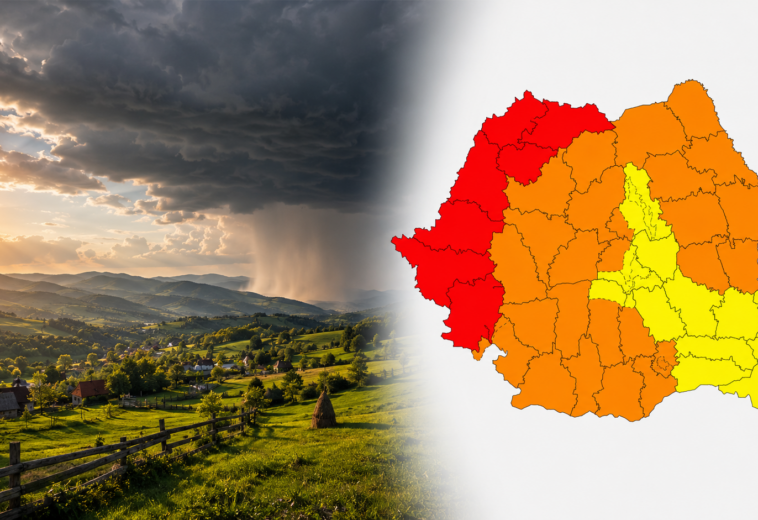 Vremea în Maramureș, 6 august. Cod roșu de caniculă, urmat de furtuni și vijelii