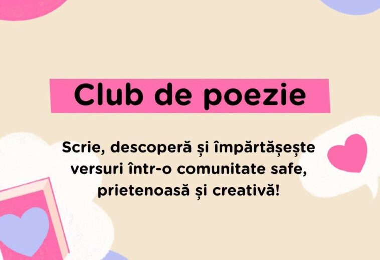 Poezia ne cheamă la Librăria Cărturești