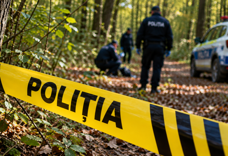 Bărbatul găsit mort în pădure la Remeți ar fi fost ucis. Doi suspecți au fost arestați