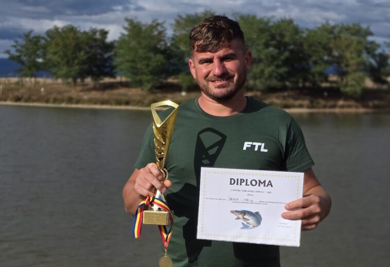 Călin Donca, de neoprit la FISH TEAM LĂPUȘEL. A câștigat toate cele trei ediții ale concursului