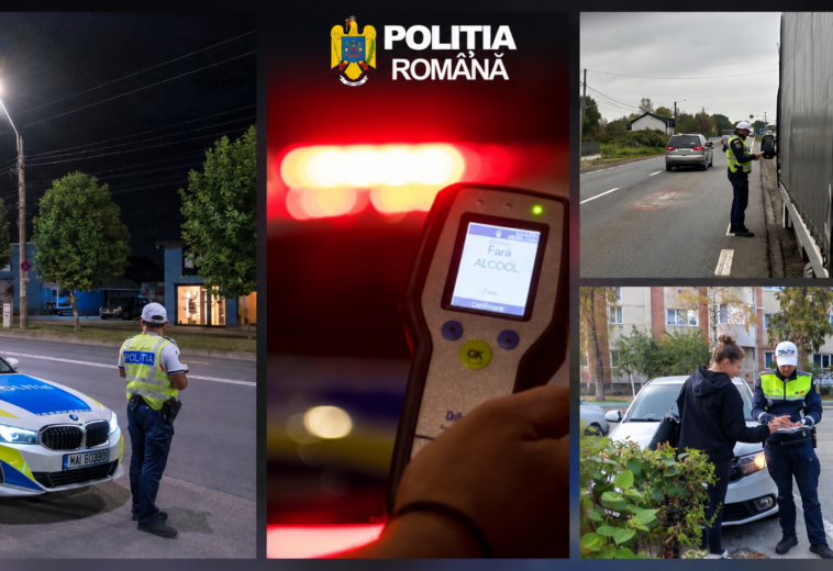 603 sancțiuni și 49 de permise reținute într-o săptămână, în Maramureș