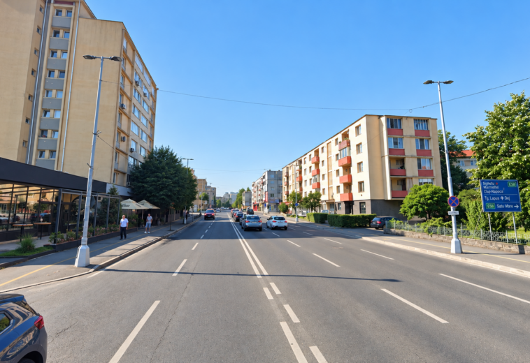 Accident pe strada Culturii din Baia Mare. Un bărbat pe trotinetă a ajuns la spital