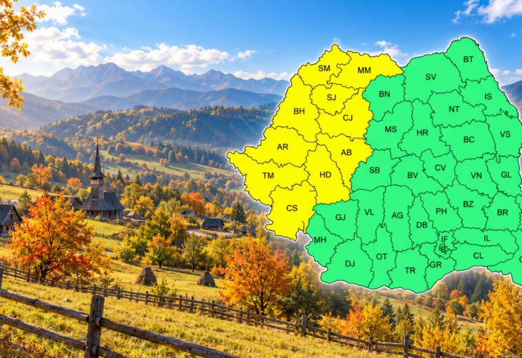 Vremea în Maramureș, 9 septembrie. Cod galben de temperaturi ridicate, până la 31 de grade