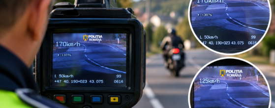 170kmh în localitate