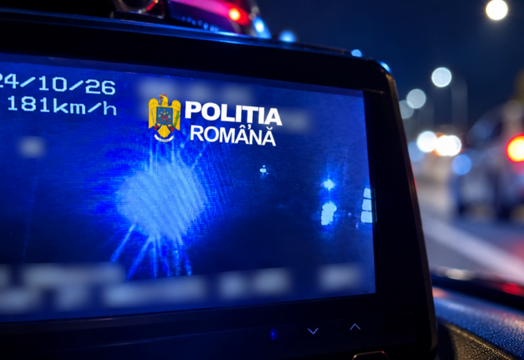 Cu 181 km/h prin Recea. Ce pedeapsă a primit