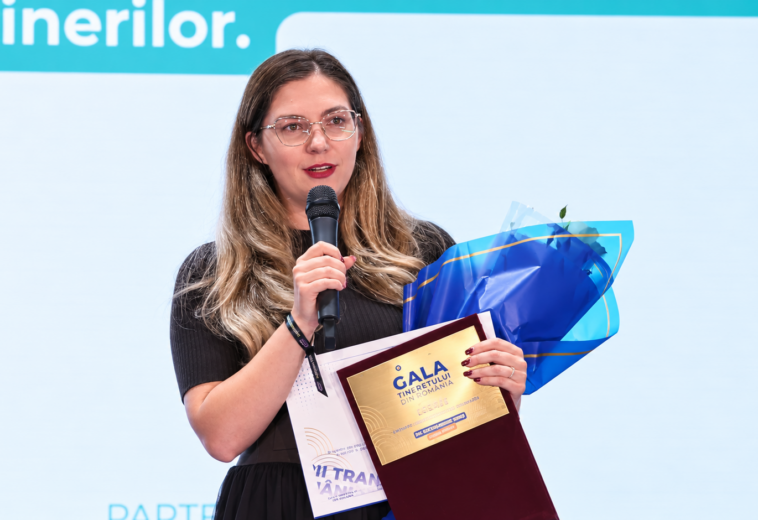 Băimăreanca Ancuța Dîrle, desemnată „Lucrătorul de tineret al anului 2026”