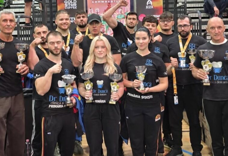 Unirea Șișești, 11 medalii la Cupa Mondială de skandenberg. Olimpiu Făt, dublu medaliat cu aur