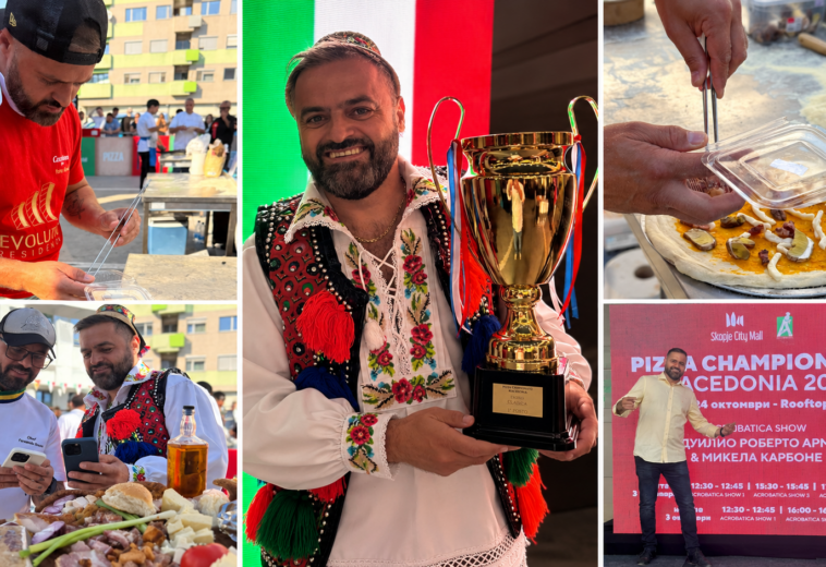 A dus gustul Maramureșului pe o pizza și a câștigat locul I la Skopje. Reușita lui Vasile Hotca