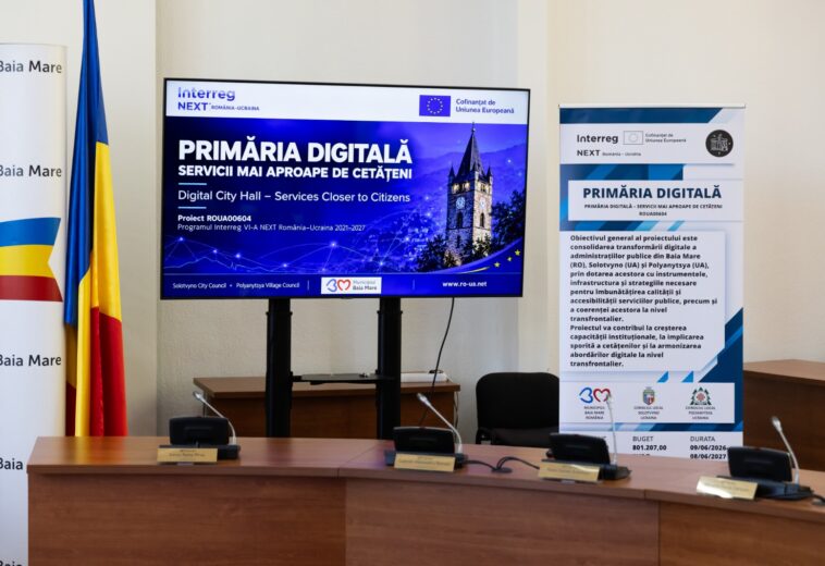 Municipiul Baia Mare a lansat proiectul ”Primăria Digitală – Servicii mai aproape de cetățeni”